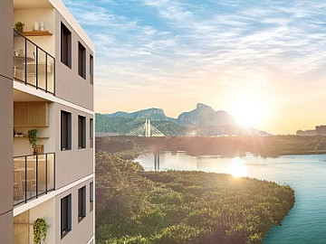 Breeze Inspire Residence | 3 quartos vista lagoa